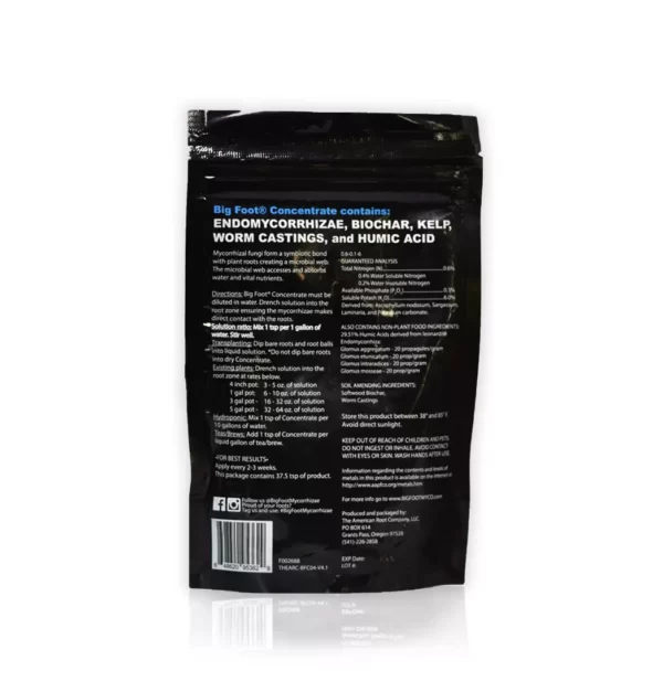 Big Foot Micorriza Concentrate Sachê 113g (4oz) - Image 2