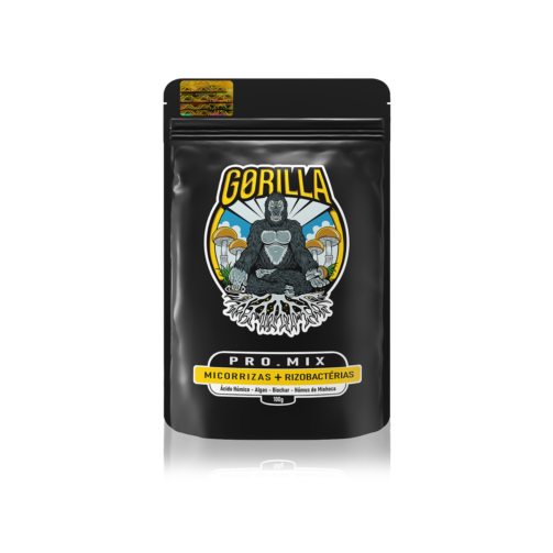 GORILLA PRO MIX BLACK 100g FRENTE