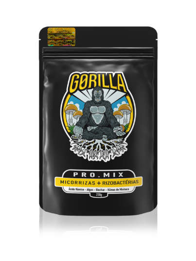GORILLA PRO MIX BLACK 250g FRENTE