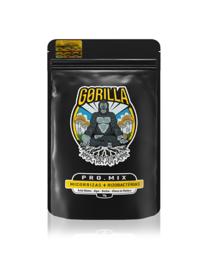 GORILLA PRO MIX BLACK 50g FRENTE