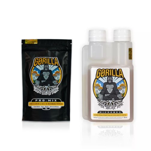 Gorilla 250ml e ProMix 100g Frente