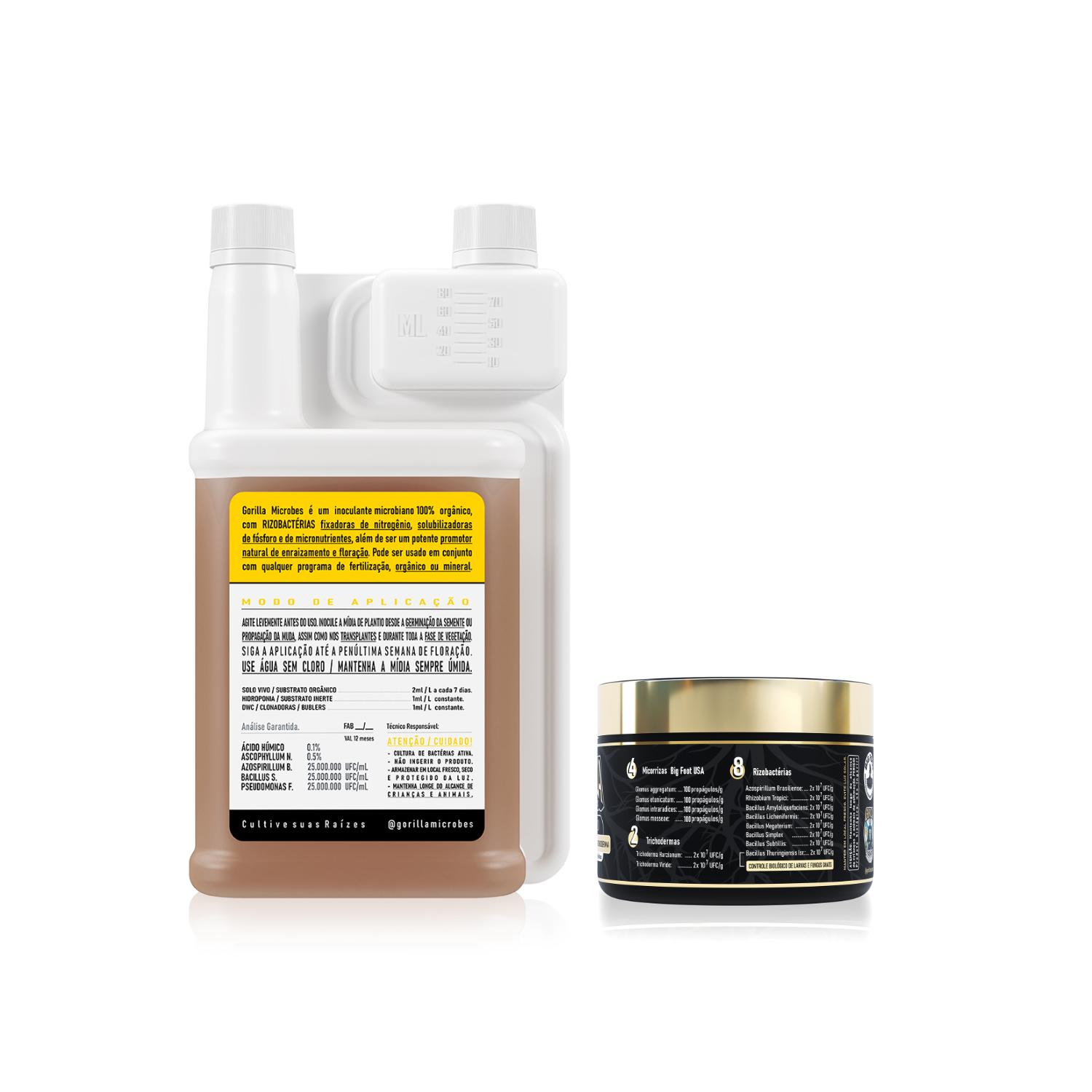 Gorilla Microbes 1000 ml + Pro.Mix GOLD 50g - Imagem 2